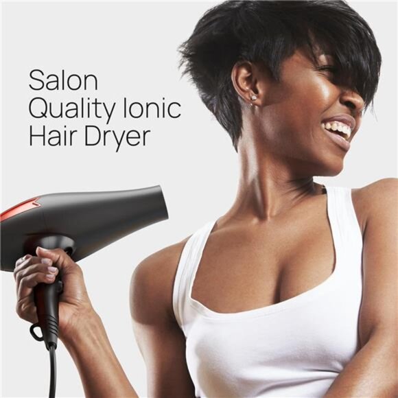 Diffuser Hair Dryer - Professional Ionic Hair Dryer with Powerful 2200W Motor - Picture 2 of 7